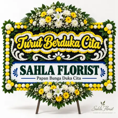 Papan Bunga Duka Kedaton
